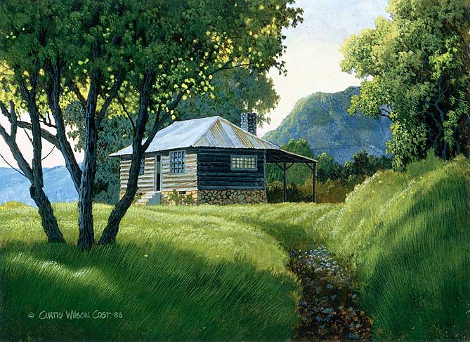 Painting by Curtis Wilson Cost: Paliku Gold