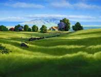 Painting by Curtis Wilson Cost: A Quiet Moment