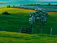 Painting by Curtis Wilson Cost: Beach Day