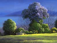 Painting by Curtis Wilson Cost: Eastern Exposure