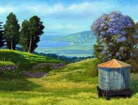 Painting by Curtis Wilson Cost: Eddie's View