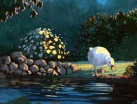 Painting by Curtis Wilson Cost: Feeling Ducky