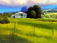 Painting by Curtis Wilson Cost: Heart's Desire