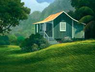 Painting by Curtis Wilson Cost: Ho Ihi Aina