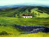 Painting by Curtis Wilson Cost: Hui Aloha Church