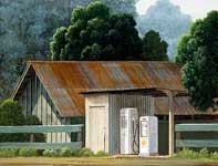 Painting by Curtis Wilson Cost: Irregular Regulars