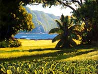 Painting by Curtis Wilson Cost: Kepler's Taro