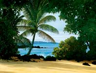 Painting by Curtis Wilson Cost: La Perouse