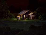 Painting by Curtis Wilson Cost: Midnight Snack