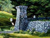 Painting by Curtis Wilson Cost: Mutual Curiosity