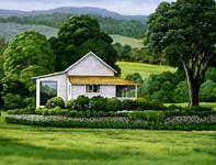 Painting by Curtis Wilson Cost: My Studio