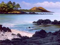 Painting by Curtis Wilson Cost: View from the Landing